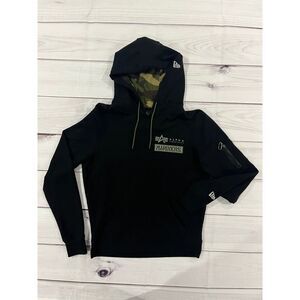 Seattle Mariners New Era Alpha Industries Men's Black Camo Medium Hoodie